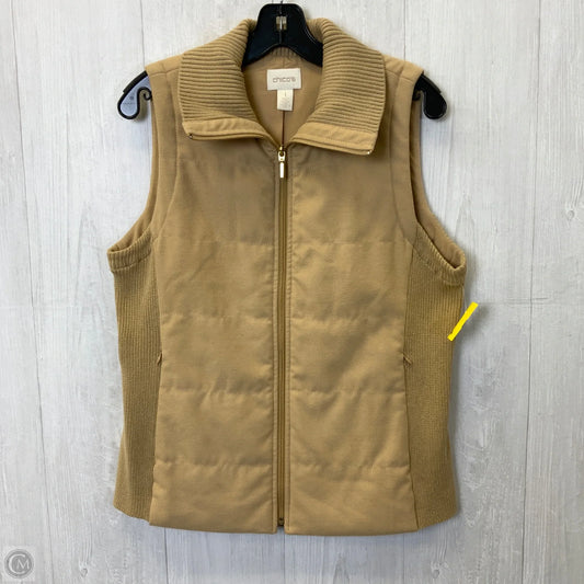 Vest Other By Chicos In Tan, Size: M