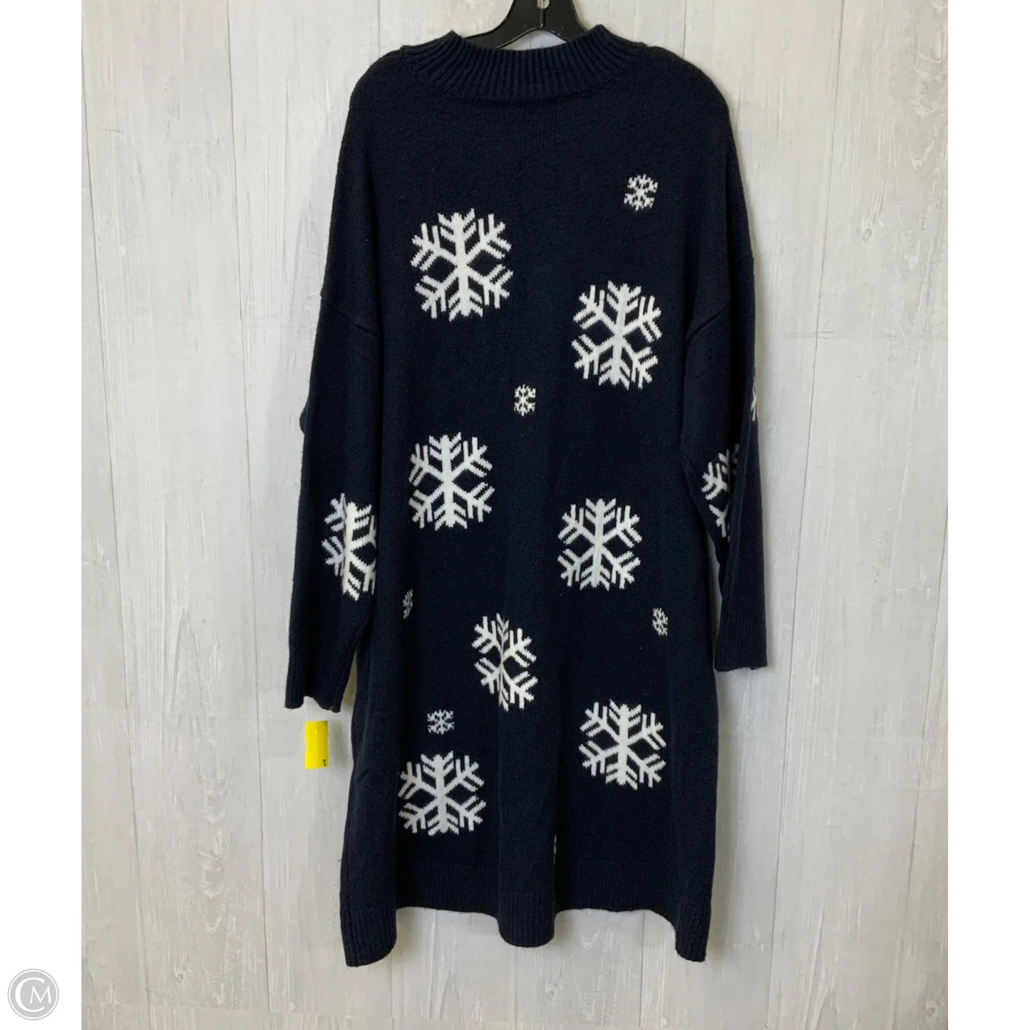 Dress Sweater By Lane Bryant In Navy, Size: 4x