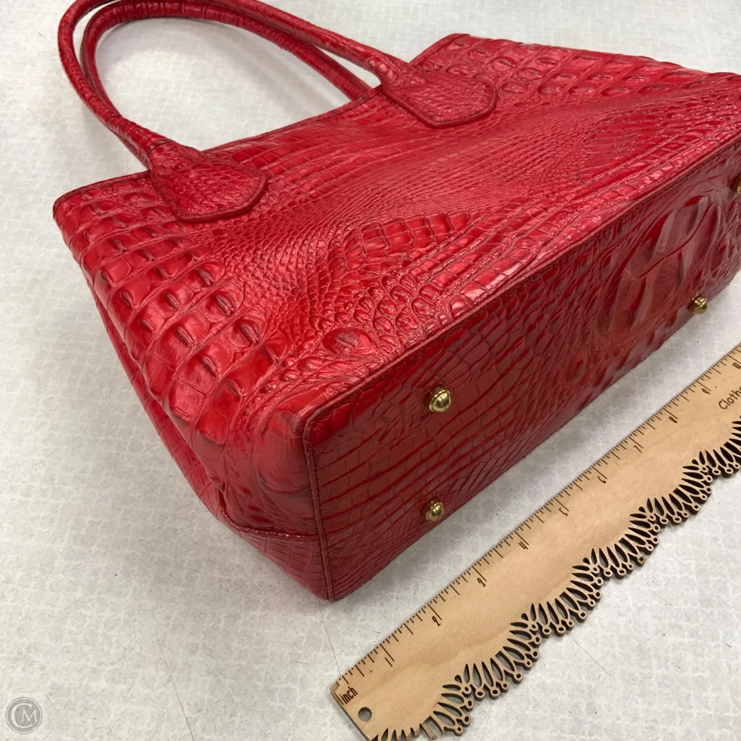 Handbag Designer By Brahmin, Size: Small