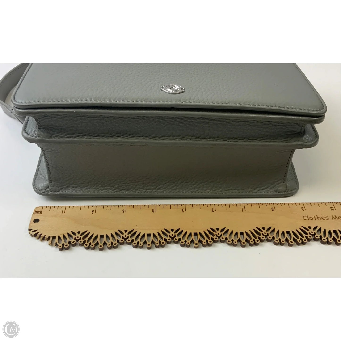 Crossbody Leather By Clothes Mentor, Size: Medium