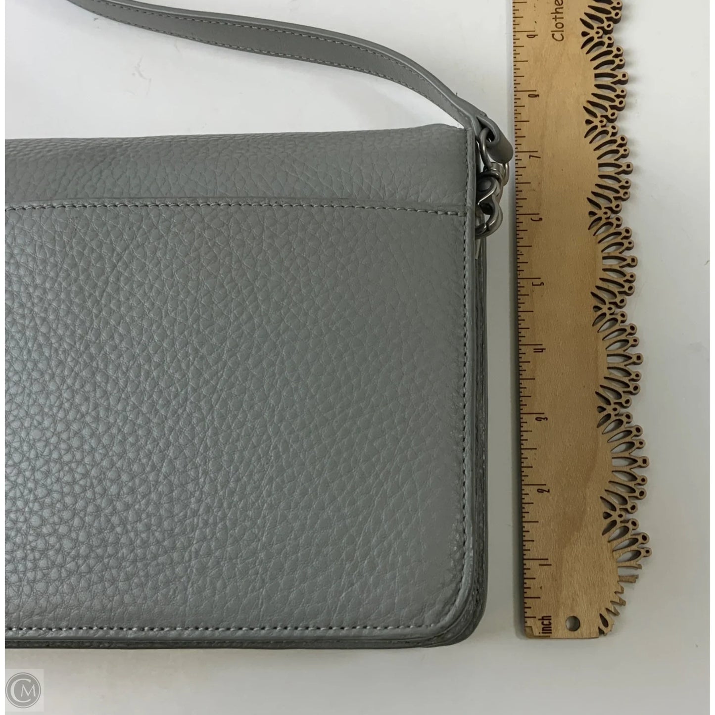 Crossbody Leather By Clothes Mentor, Size: Medium