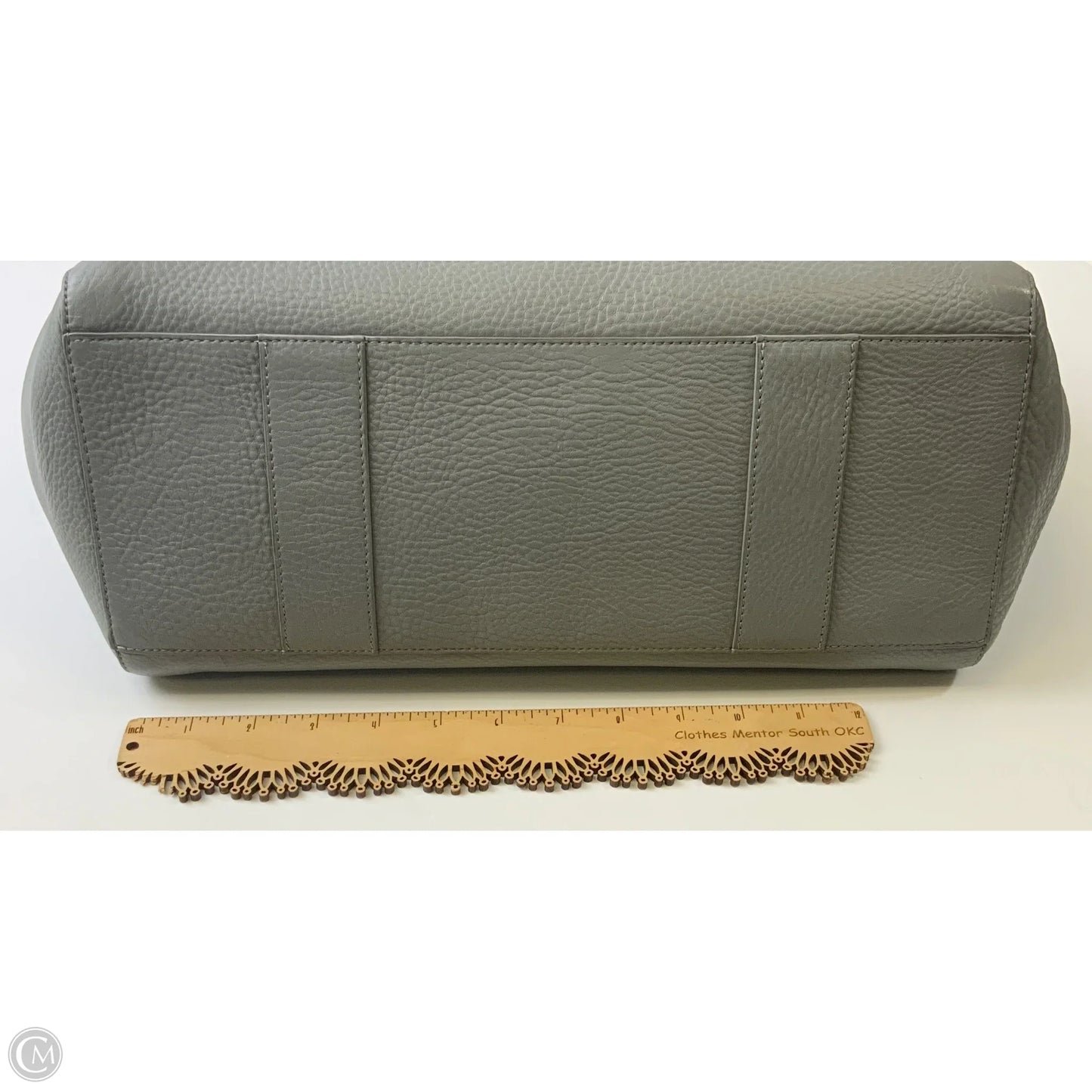 Laptop Bag Leather By Clothes Mentor, Size: Large