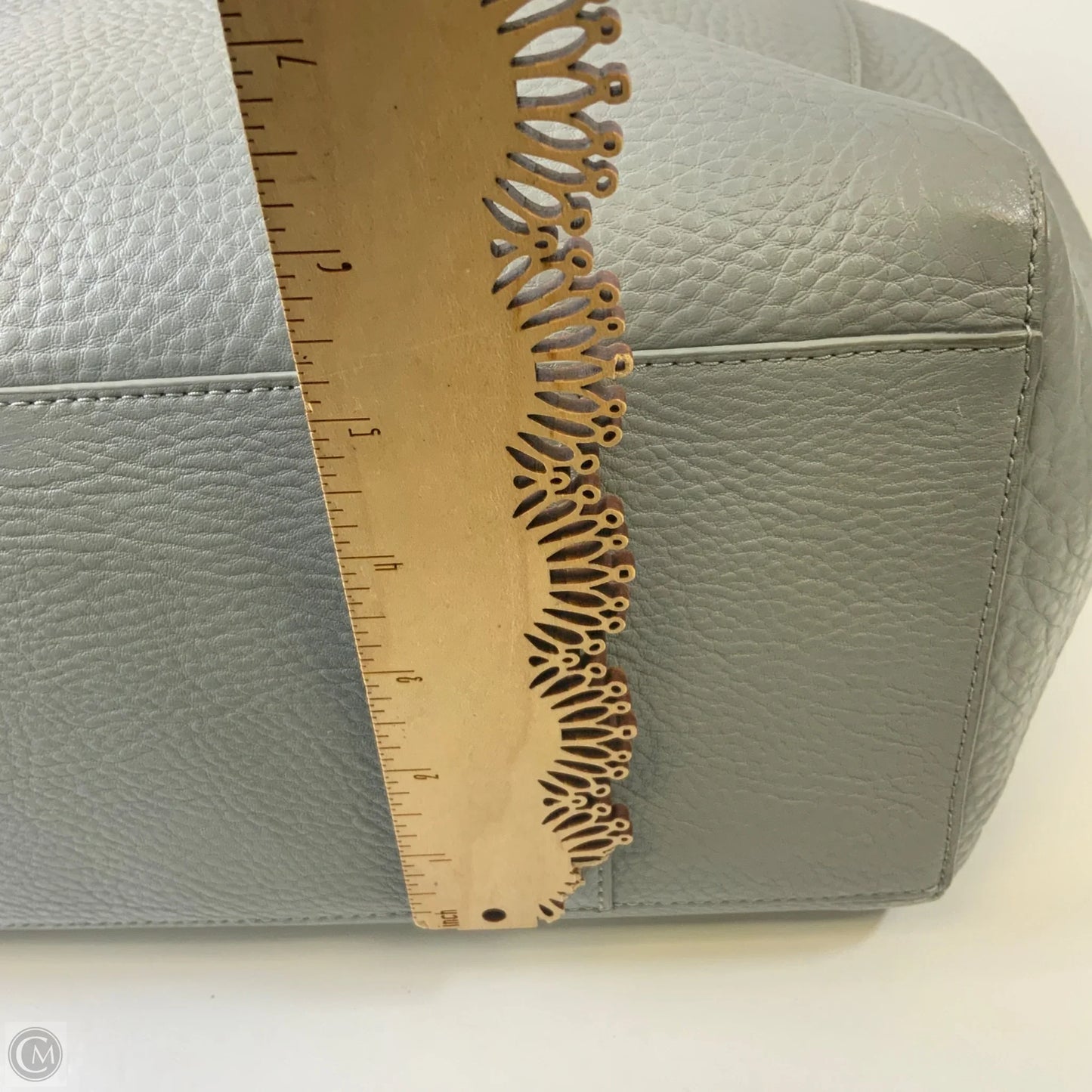 Laptop Bag Leather By Clothes Mentor, Size: Large