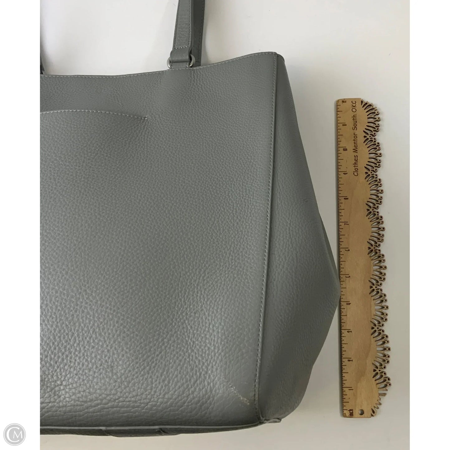 Laptop Bag Leather By Clothes Mentor, Size: Large