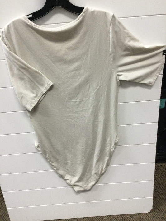 Bodysuit By Old Navy In White, Size:Xl