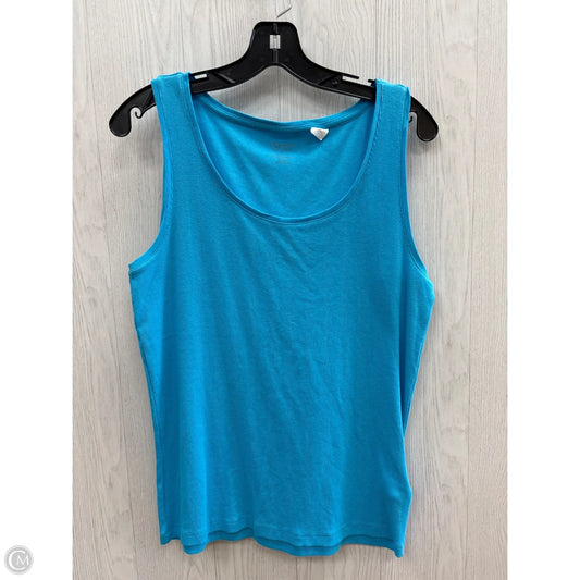 Tank Top By Chicos In Blue, Size: L