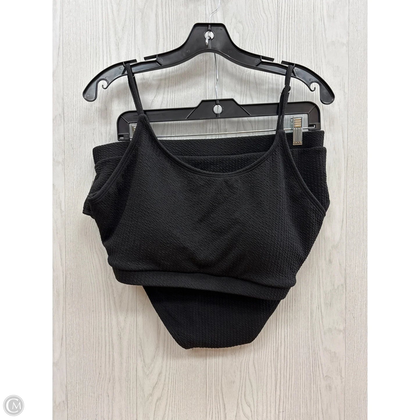 Swimsuit 2pc By Shein In Black, Size: 2x