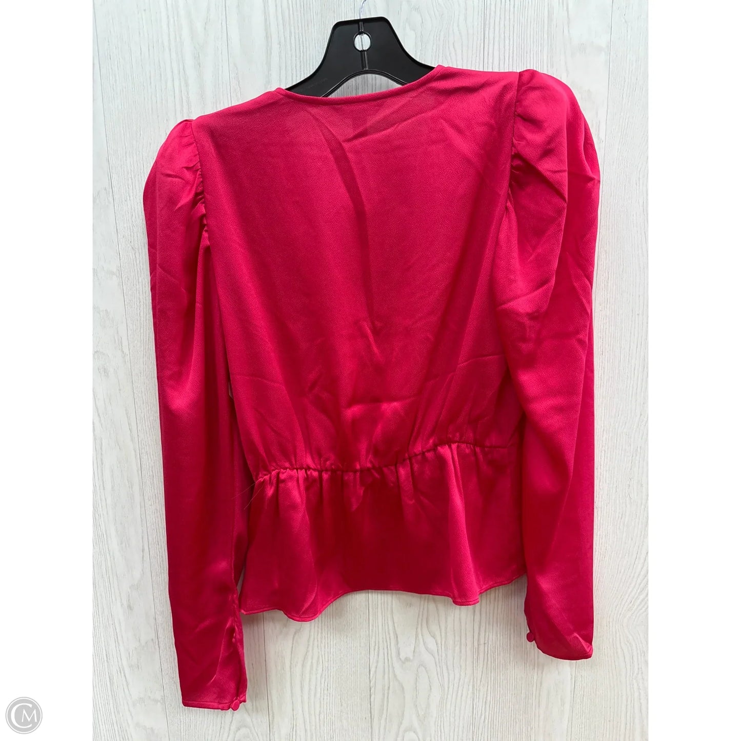 Top Long Sleeve By Express In Pink, Size: S