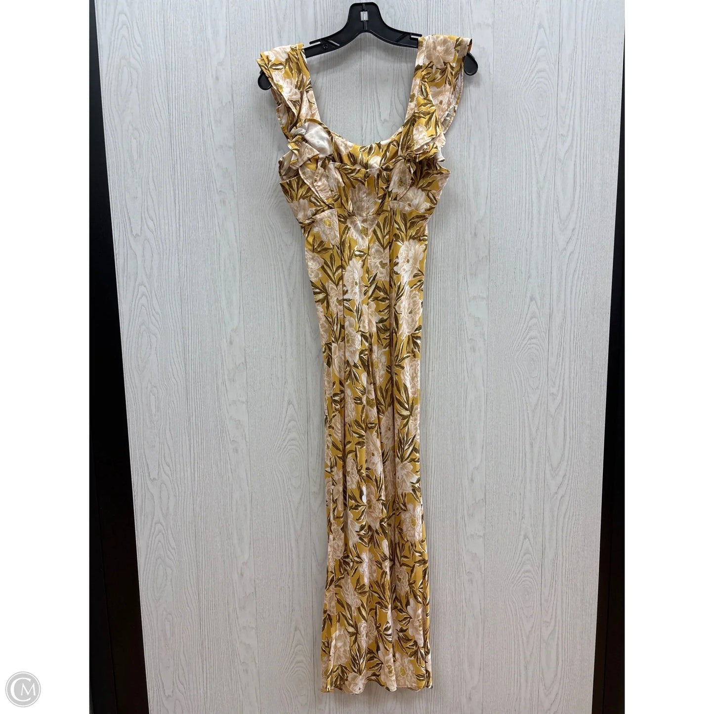 Dress Casual Maxi By Madewell In Yellow, Size: 4