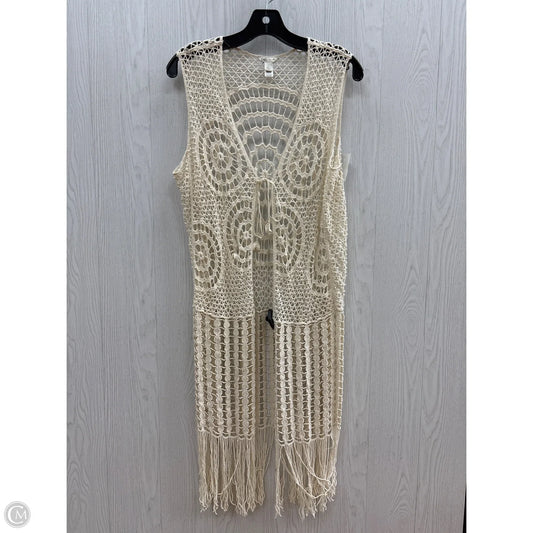Kimono By Cato In Cream, Size: L