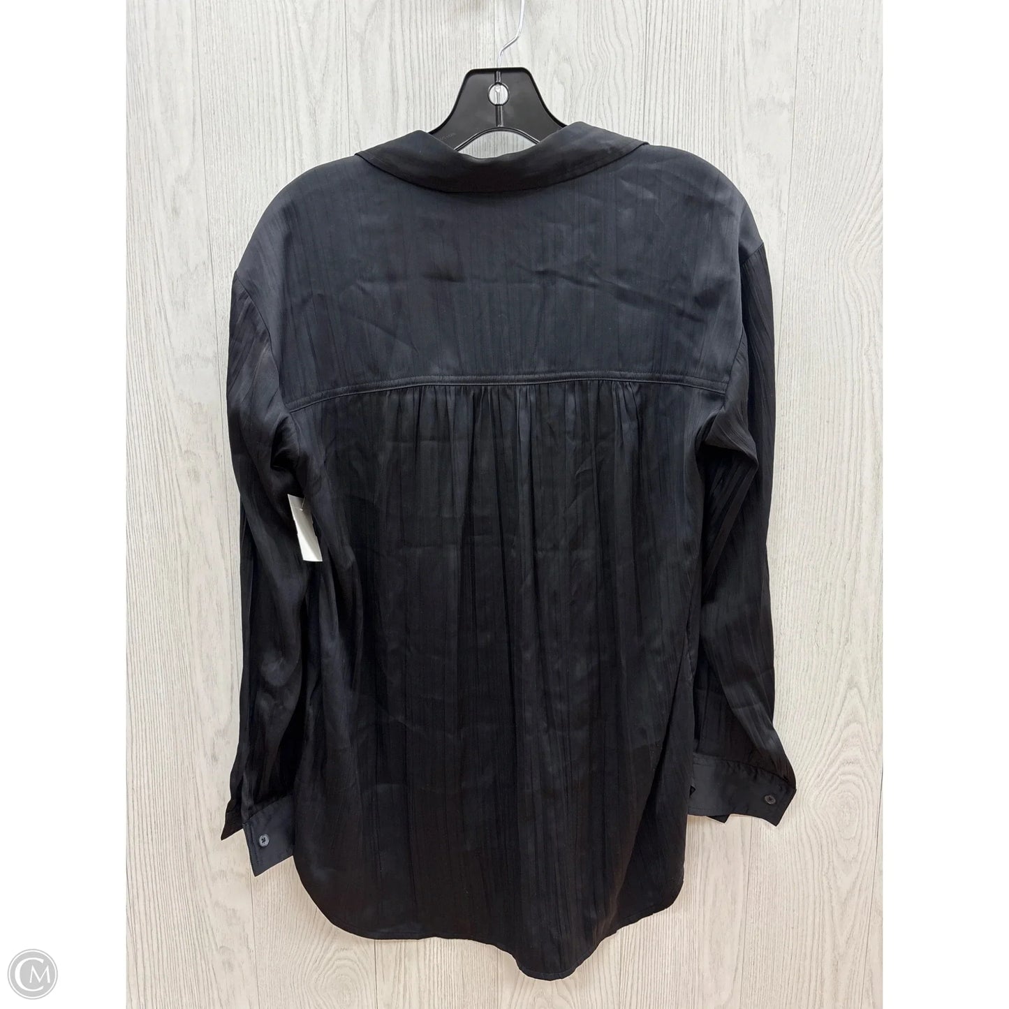 Top Long Sleeve By Anthropologie In Black, Size: Xs