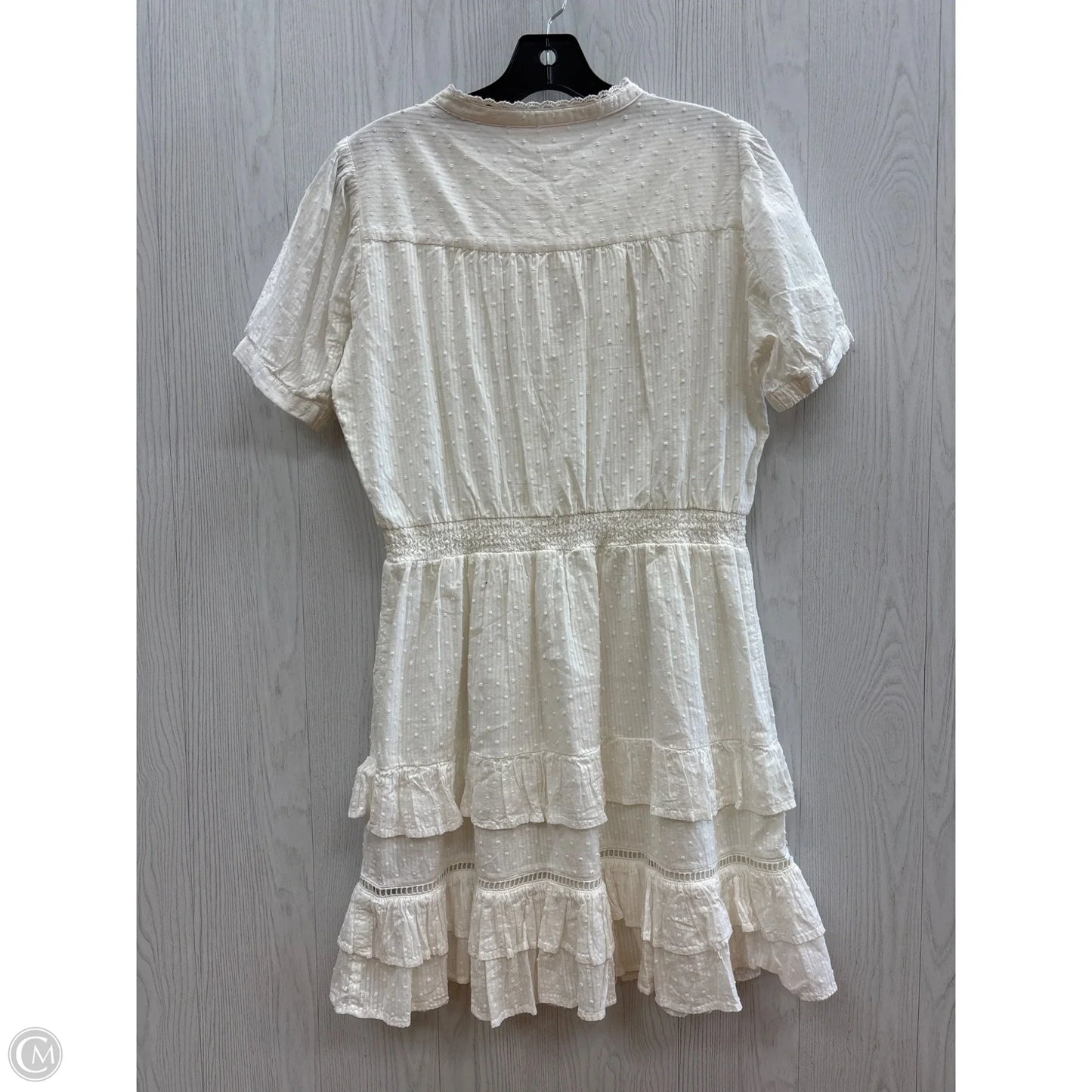 Dress Casual Short By Lc Lauren Conrad In Cream, Size: M