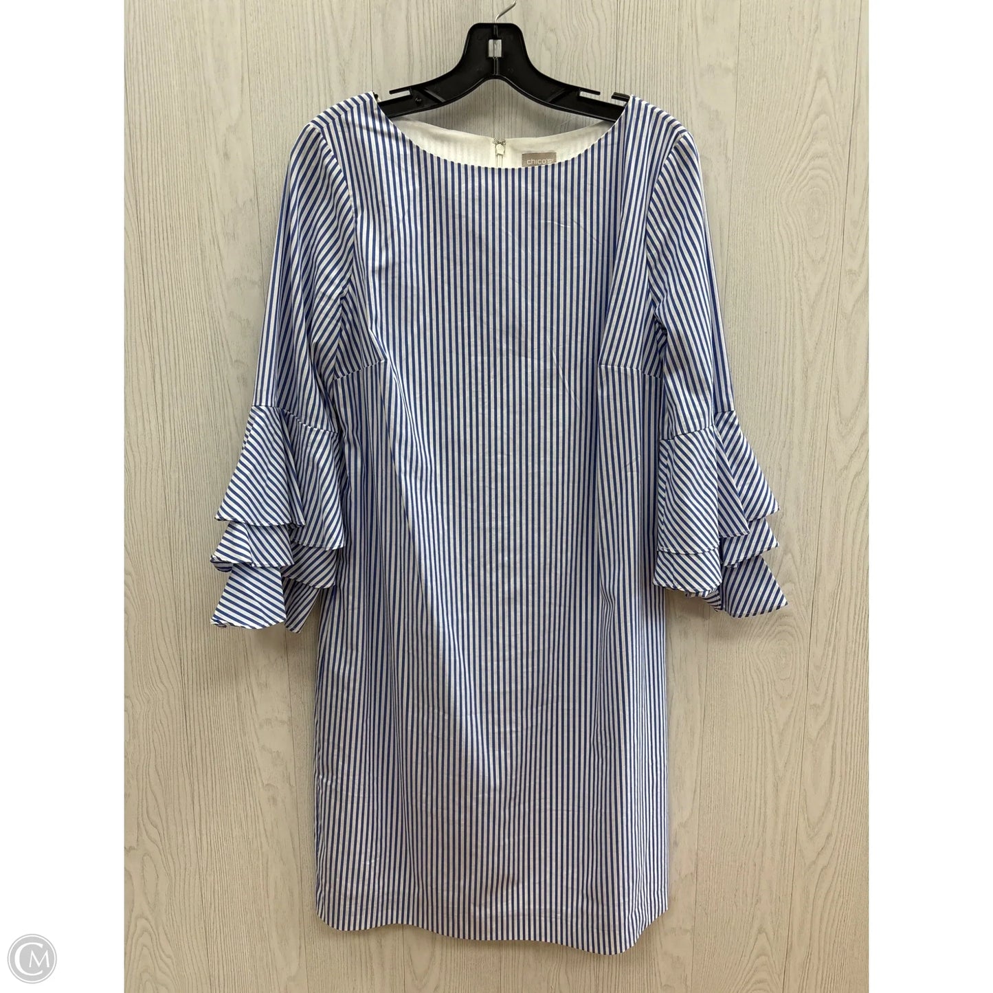 Dress Casual Short By Chicos In Blue, Size: S