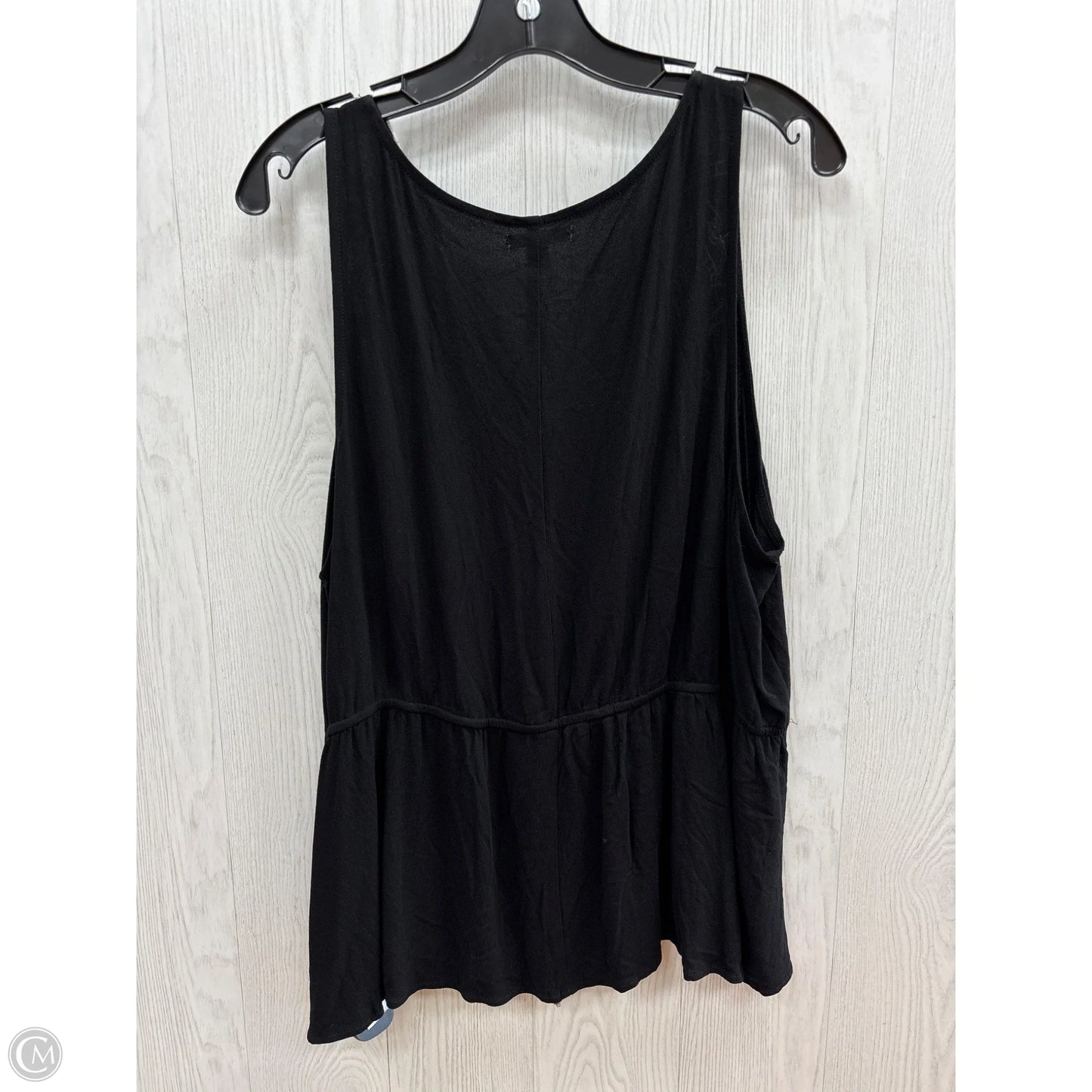 Top Sleeveless By Maurices In Black, Size: Xxl