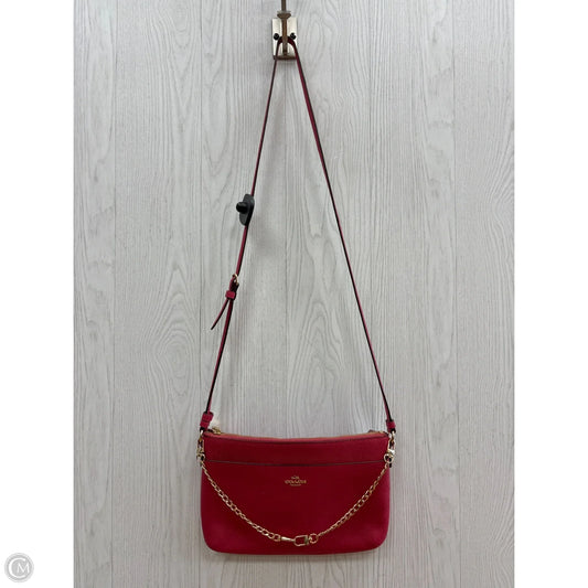 Crossbody Designer By Coach, Size: Small