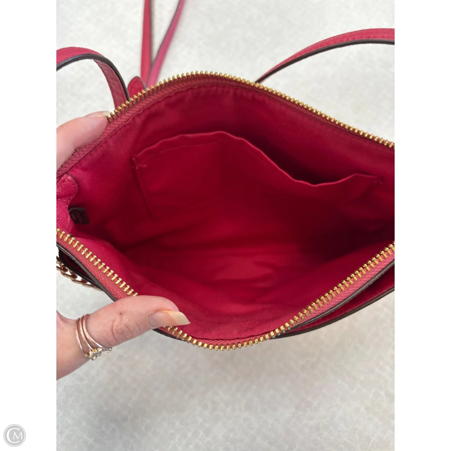 Crossbody Designer By Coach, Size: Small