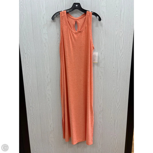 Dress Casual Maxi By Old Navy In Orange, Size: L