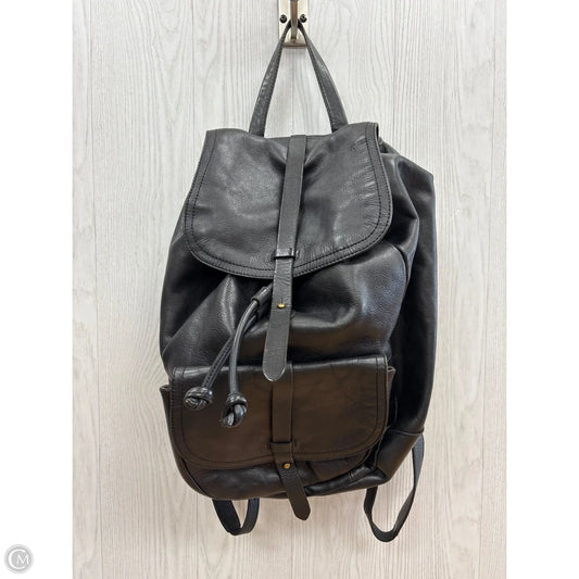Backpack Leather By Madewell, Size: Medium