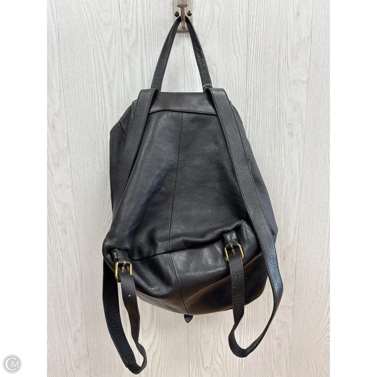 Backpack Leather By Madewell, Size: Medium