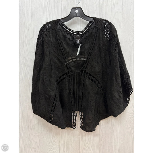 Kimono By Chicos In Black, Size: Osfm