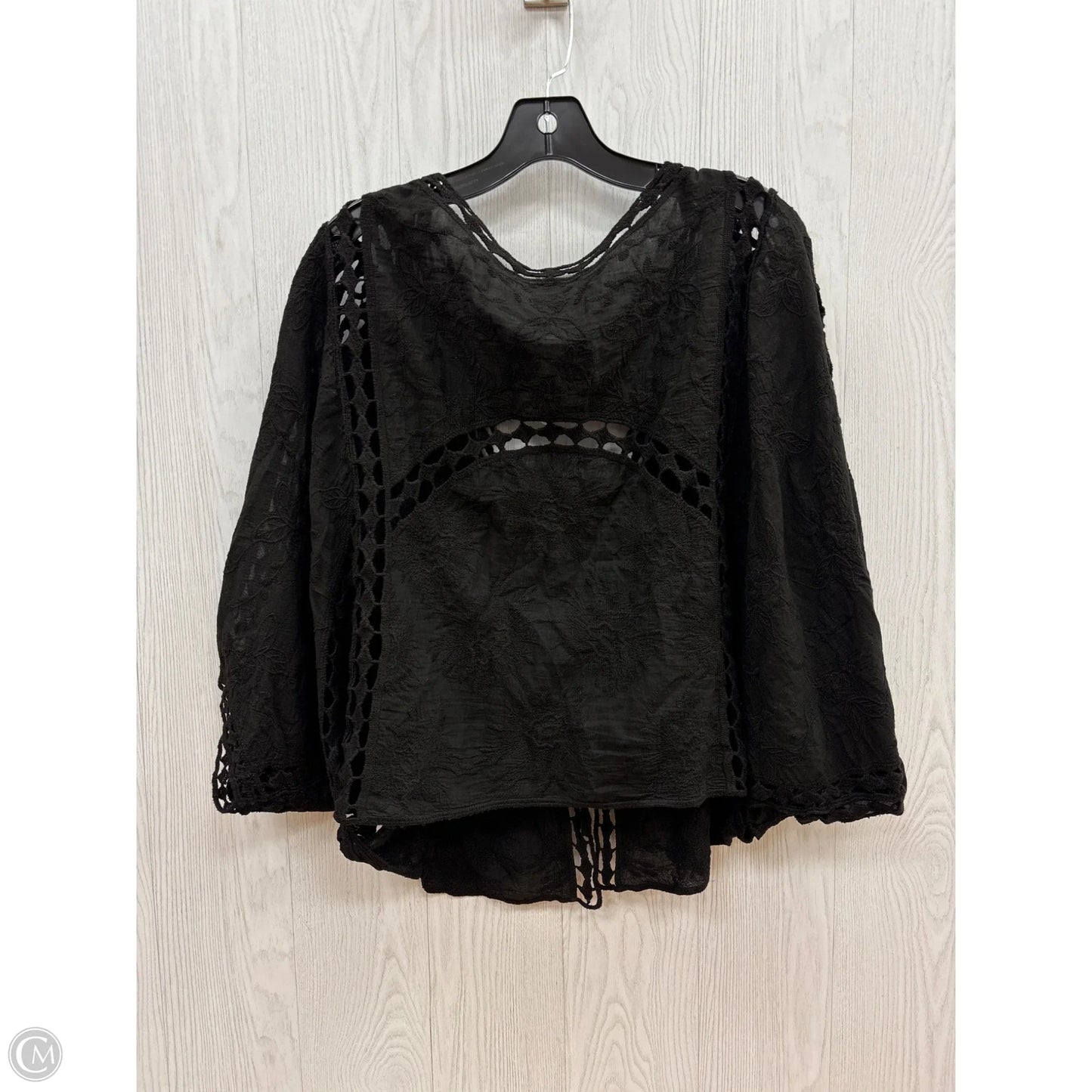 Kimono By Chicos In Black, Size: Osfm