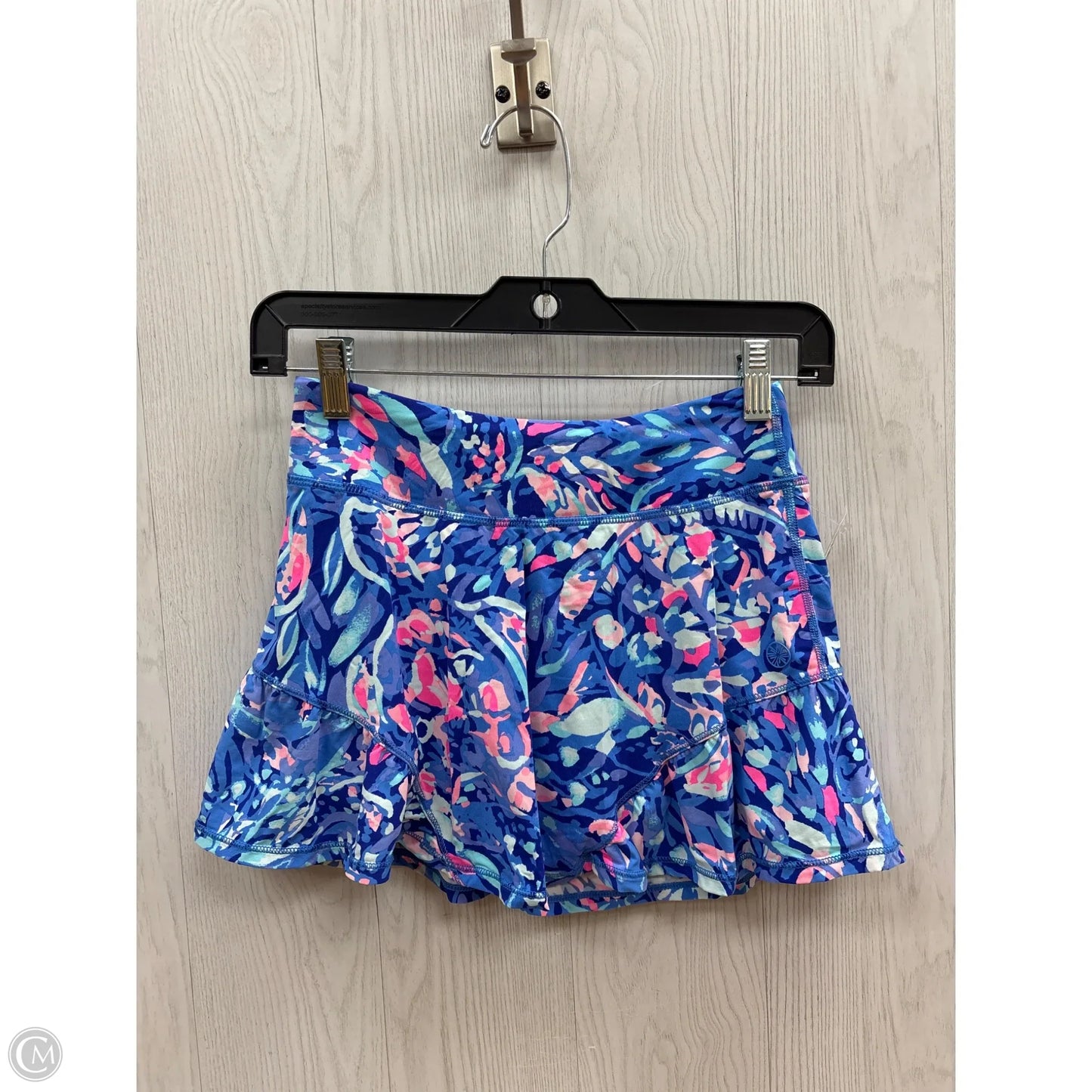 Skort Designer By Lilly Pulitzer In Blue, Size: Xxs