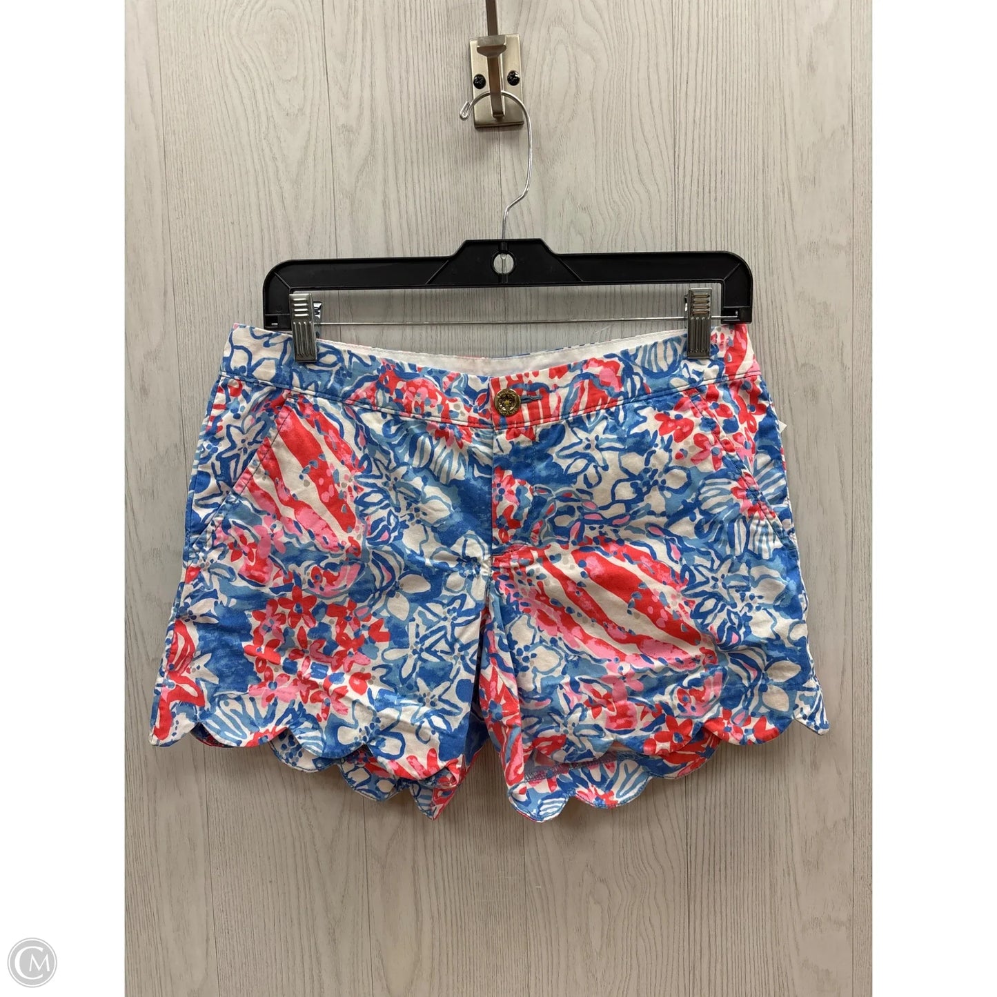 Shorts Designer By Lilly Pulitzer In Blue, Size: 2
