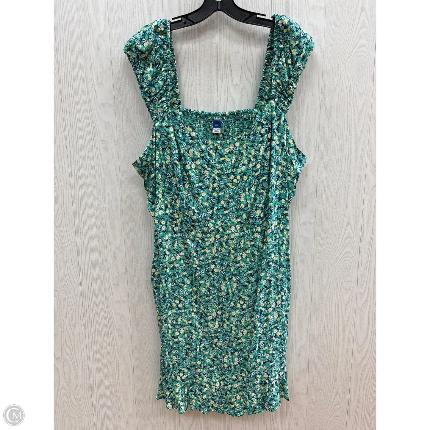 Dress Casual Short By Old Navy In Teal, Size: Xxl
