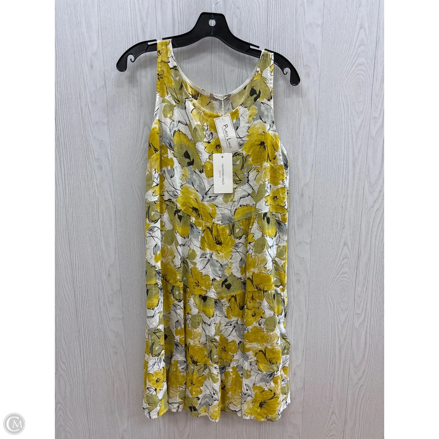 Dress Casual Short By Clothes Mentor In Yellow, Size: Xs