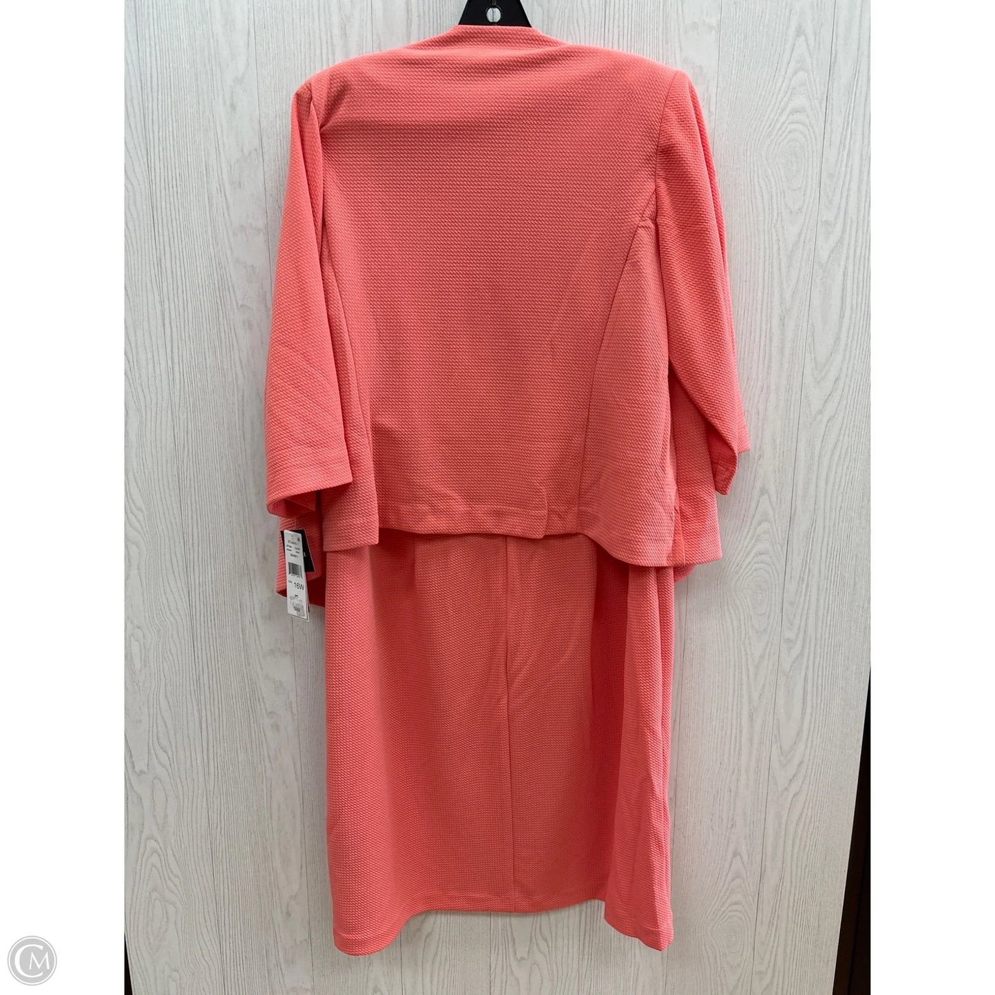 Dress Set 2pc By Studio 1 In Peach, Size: 16