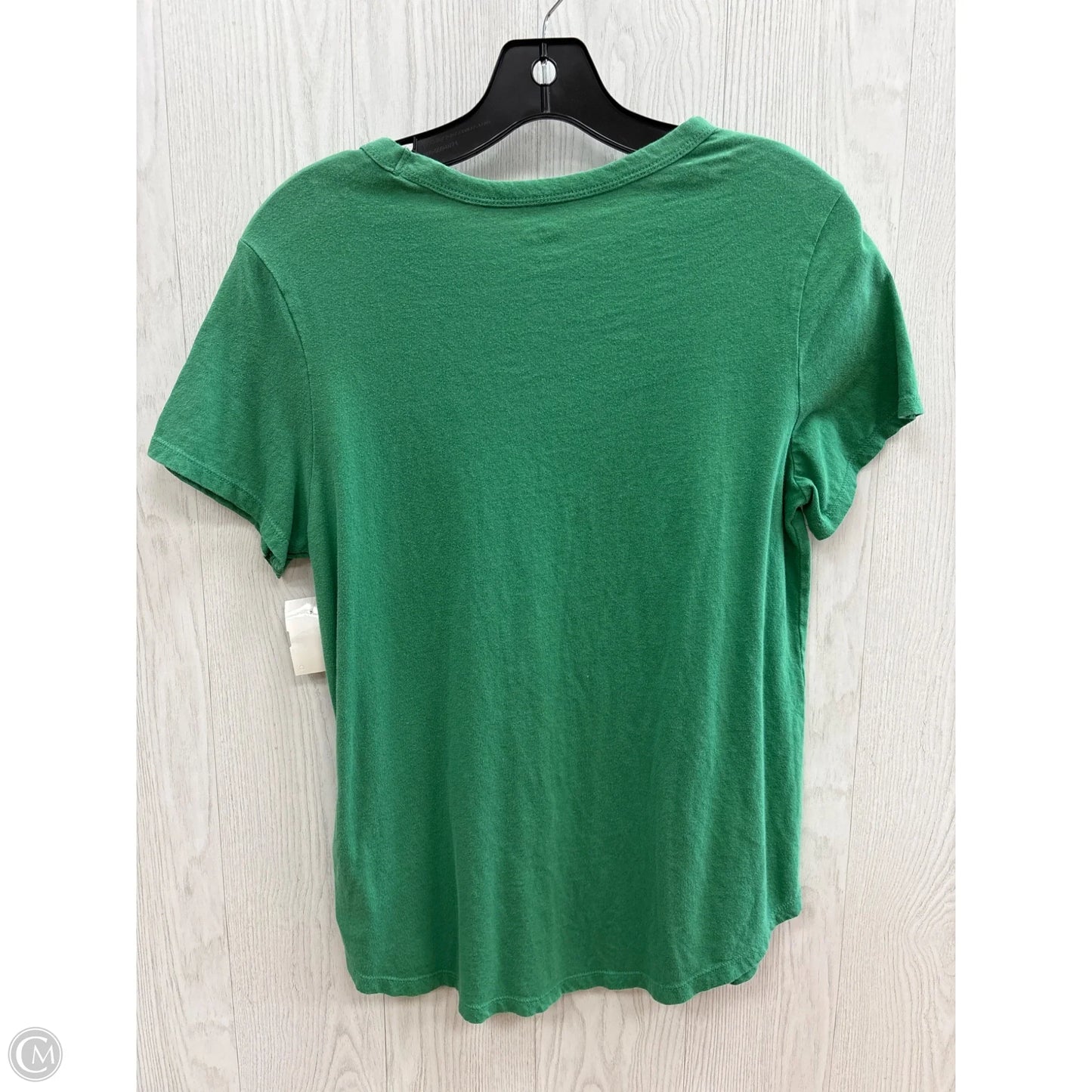 Top Short Sleeve By Old Navy In Green, Size: M