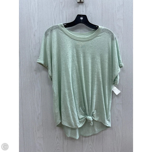 Top Short Sleeve By Lou And Grey In Sage, Size: S