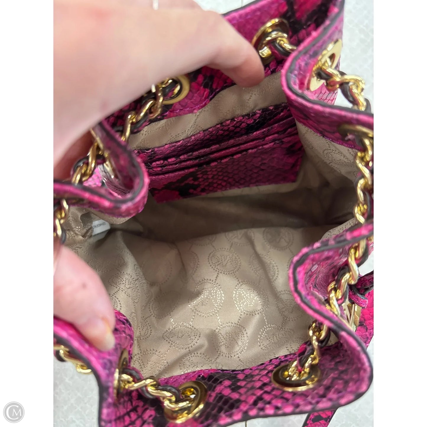 Crossbody Designer By Michael Kors, Size: Small