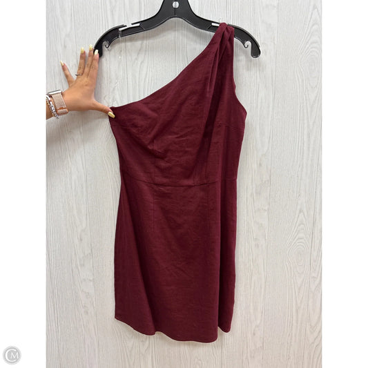 Dress Casual Short By A New Day In Red, Size: Xs