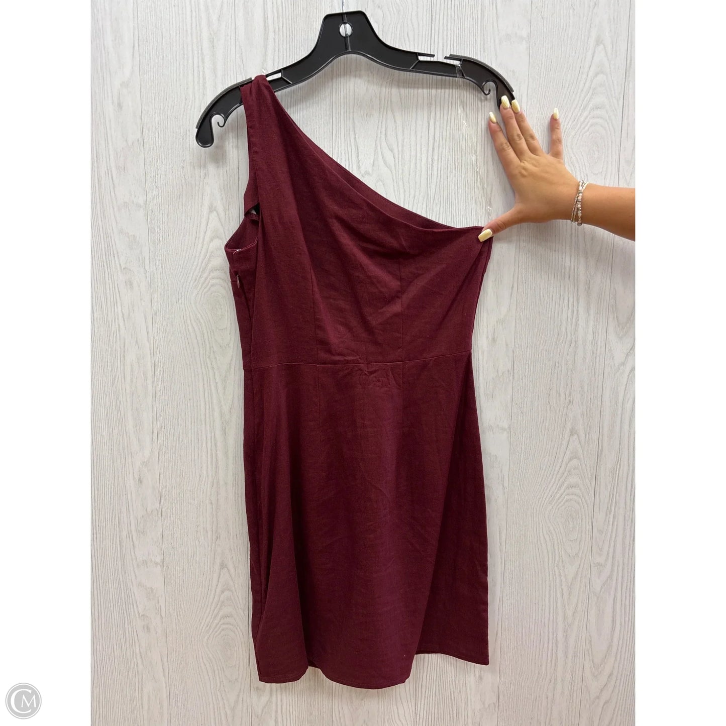 Dress Casual Short By A New Day In Red, Size: Xs