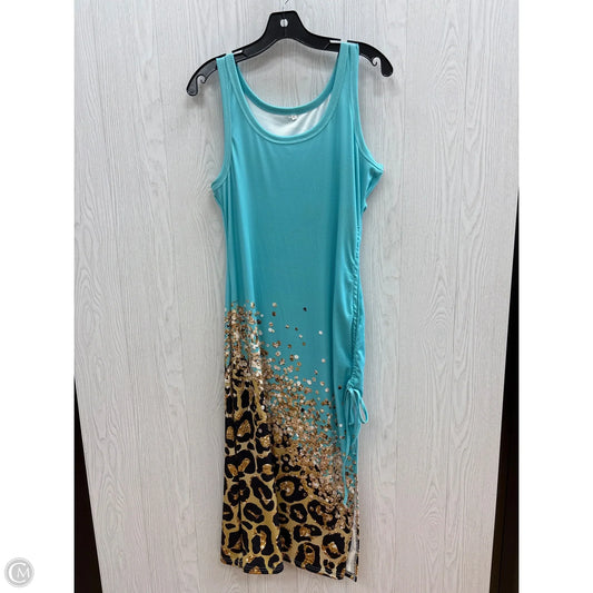 Dress Casual Maxi By Clothes Mentor In Blue, Size: Xl