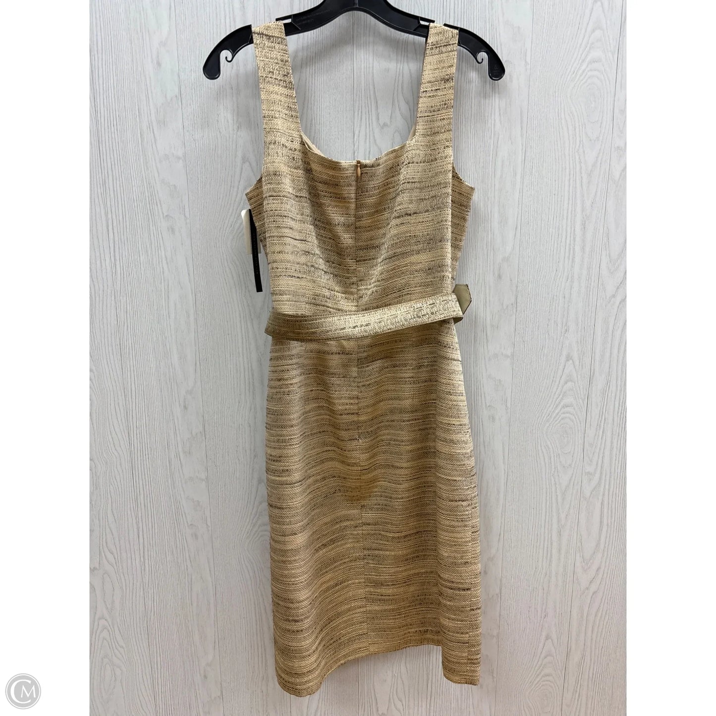 Dress Casual Short By David Meister In Tan, Size: 8