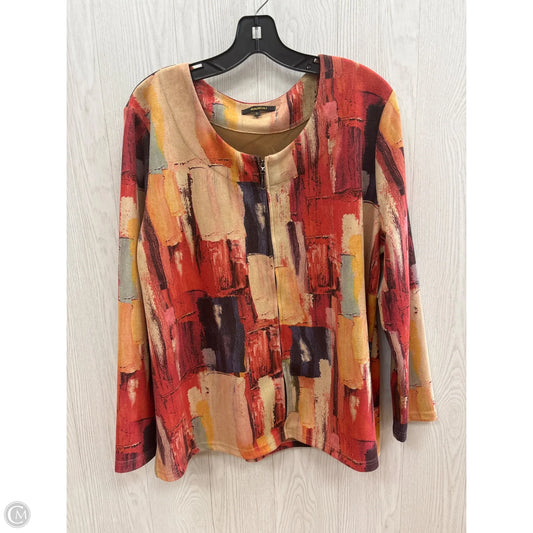 Top Long Sleeve By Radzoli In Multi-colored, Size: Xl