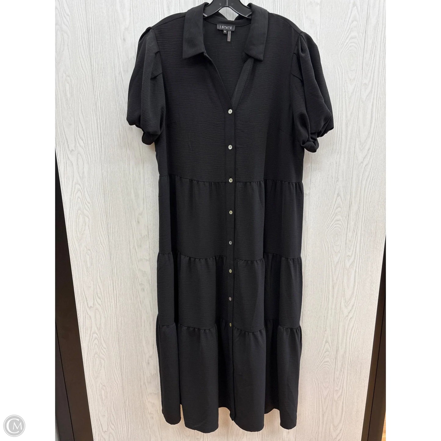 Dress Casual Maxi By 1.state In Black, Size: Xl