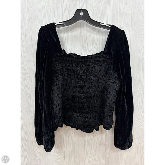 Top Long Sleeve By Torrid In Black, Size: 2x