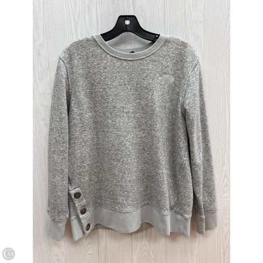 Sweatshirt Crewneck By The North Face In Grey, Size: L