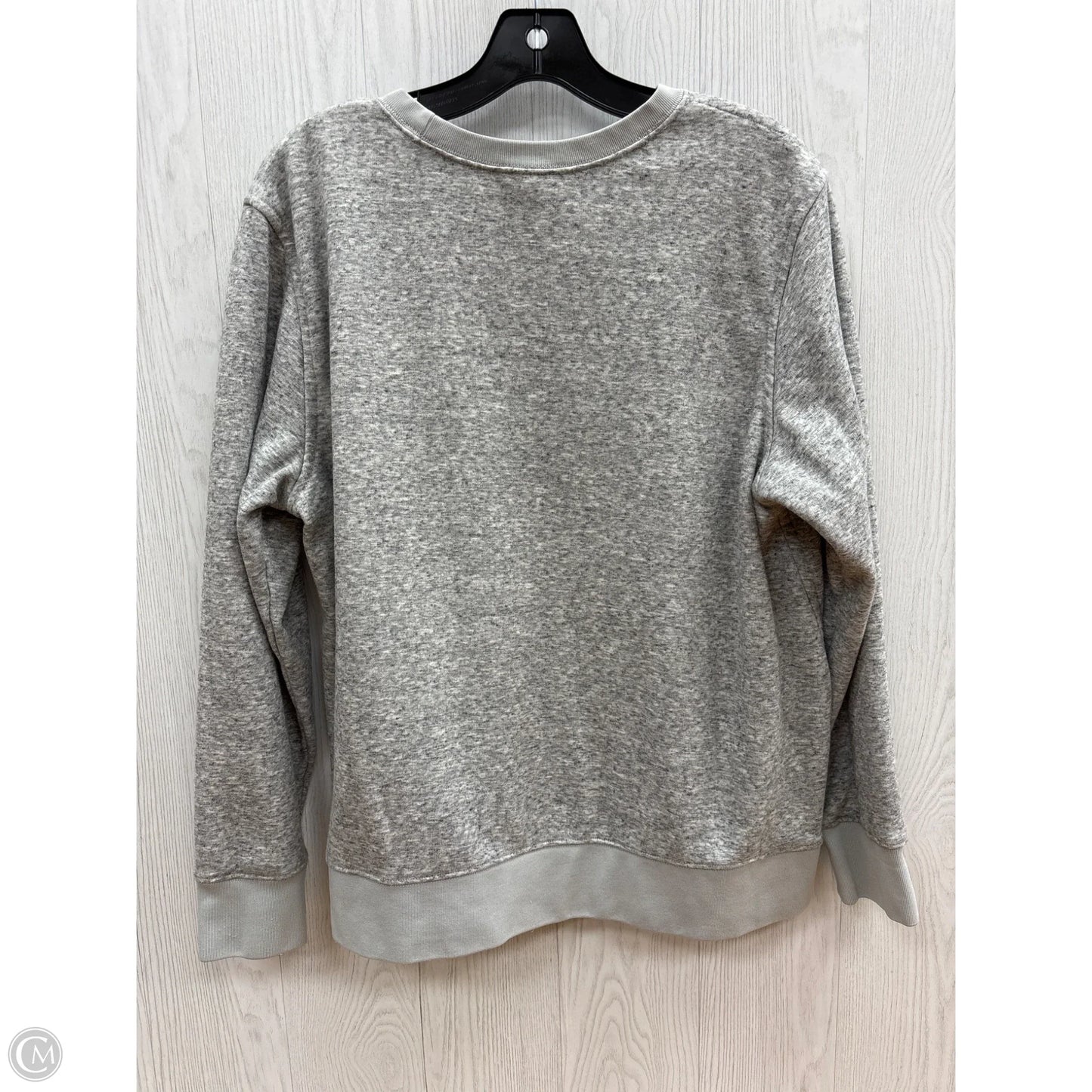 Sweatshirt Crewneck By The North Face In Grey, Size: L