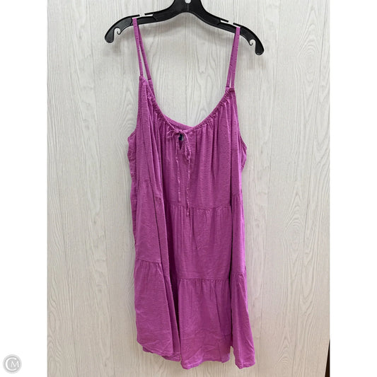 Dress Casual Short By Old Navy In Purple, Size: 2x