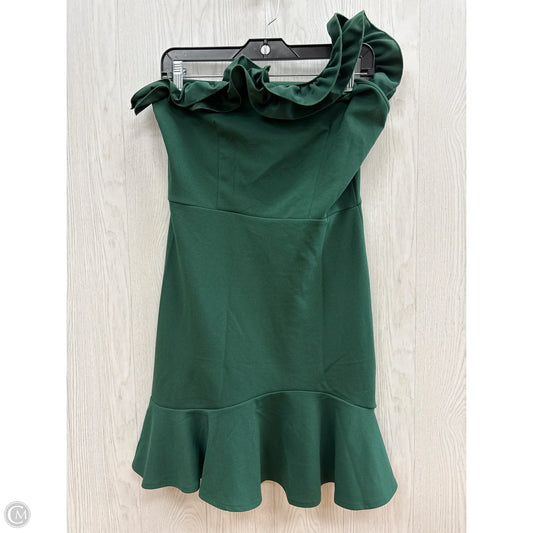 Dress Party Short By Clothes Mentor In Green, Size: M