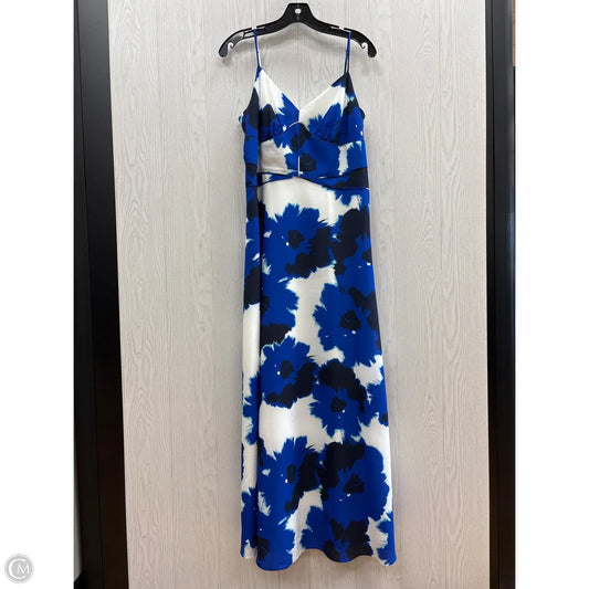 Dress Casual Maxi By Banana Republic In Blue, Size: M