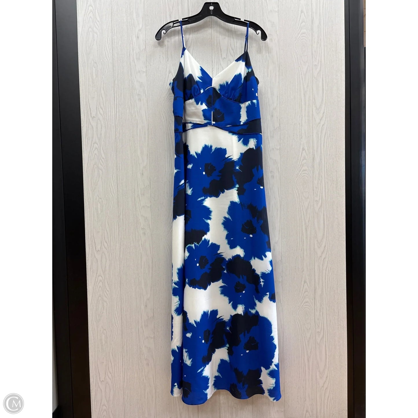 Dress Casual Maxi By Banana Republic In Blue, Size: M
