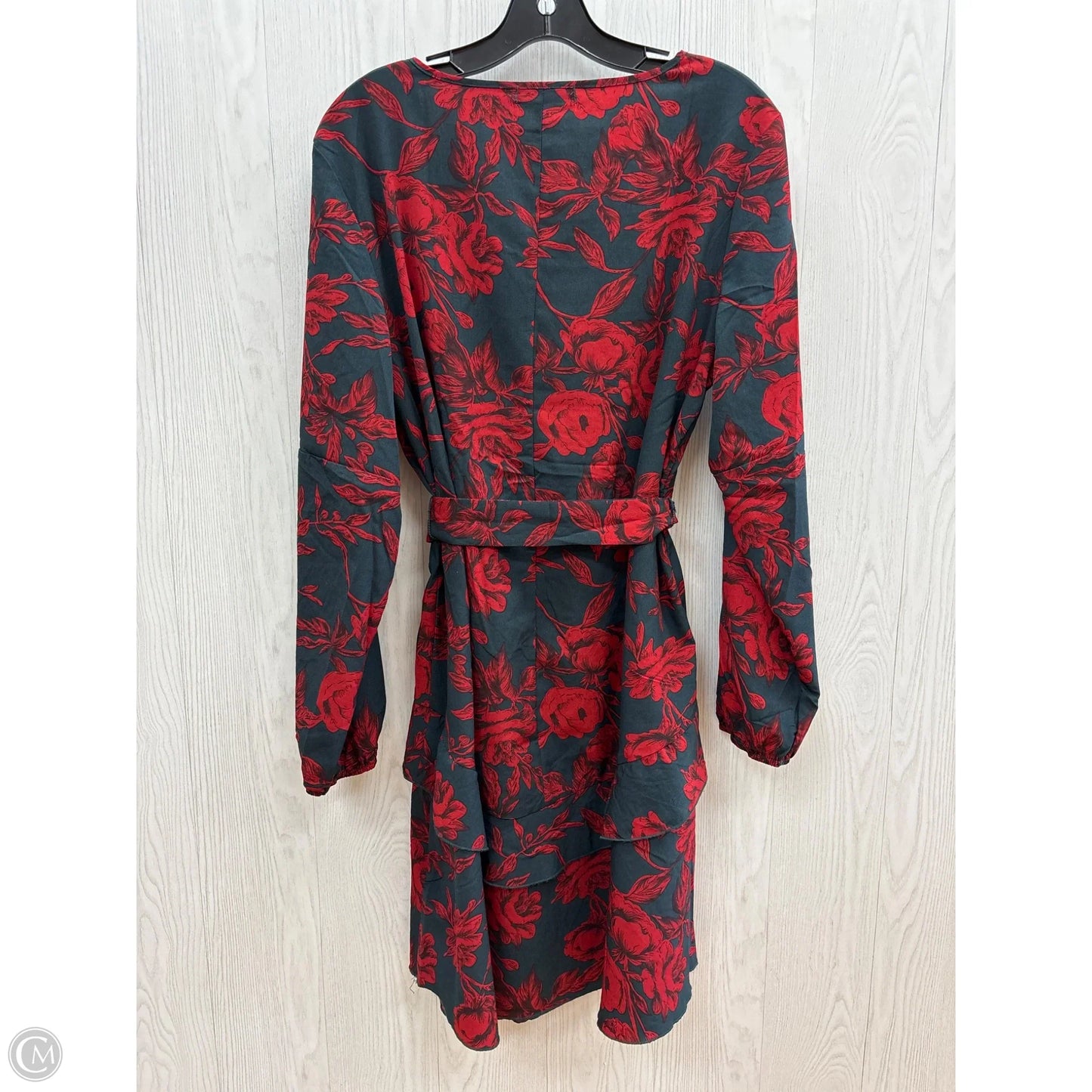 Dress Casual Short By Clothes Mentor In Floral Print, Size: 2x