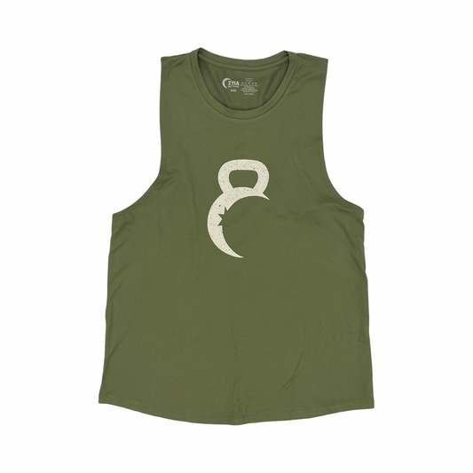Athletic Tank Top By Zyia In Green, Size:Xxxl