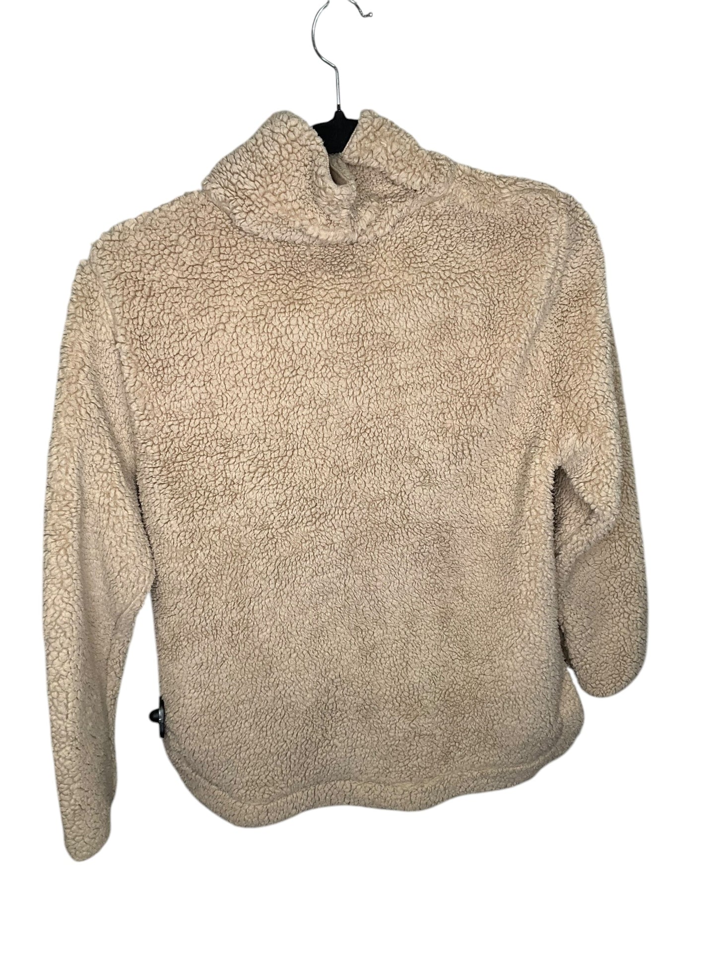 Sweatshirt Collar By Calvin Klein In Brown, Size: S