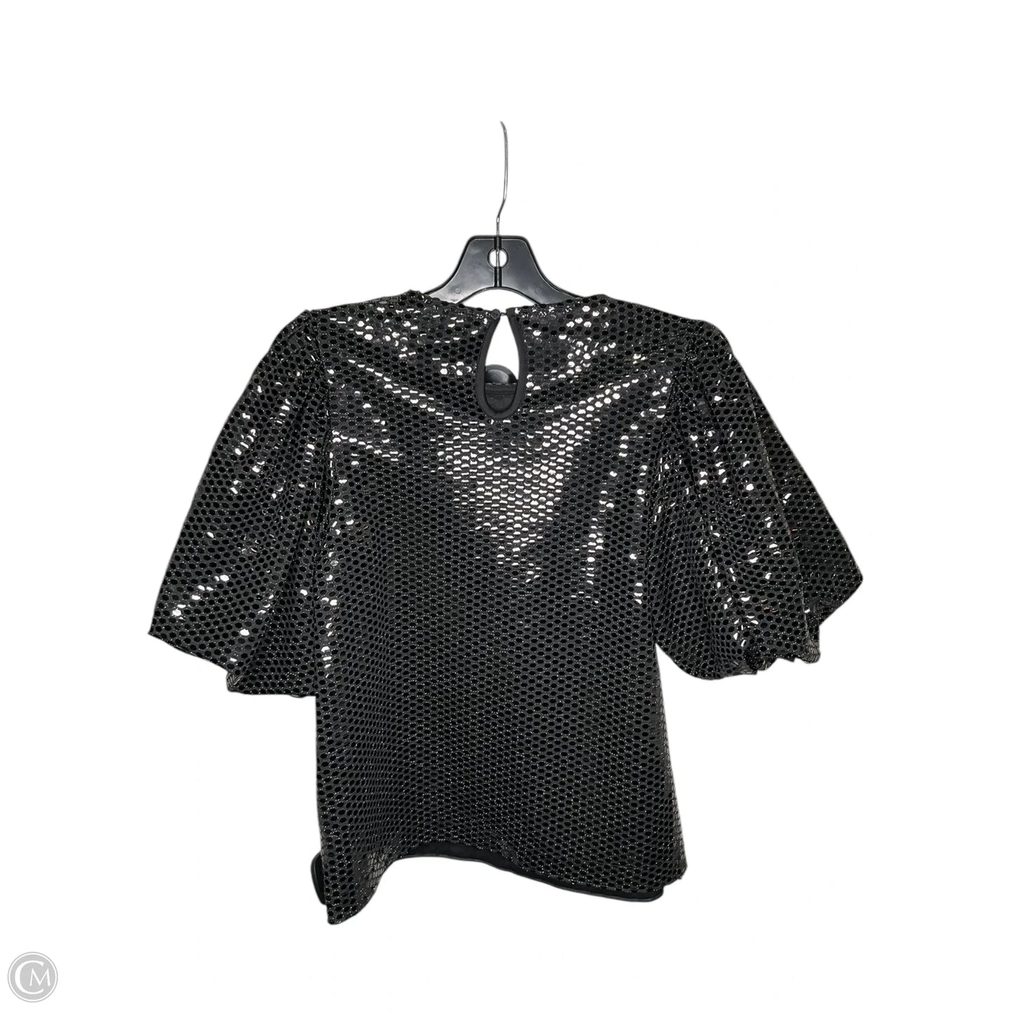 Top Short Sleeve By Clothes Mentor In Black, Size: Xs